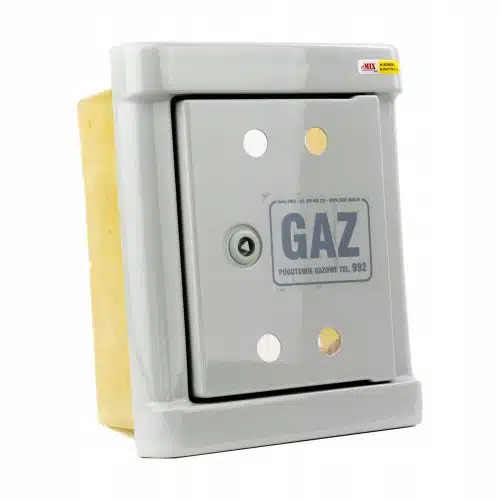 Drzwiczki gazowe 25x30 Laminat popielate